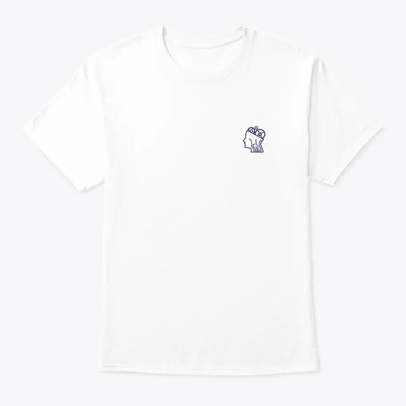 White Tee small logo